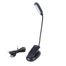 Lámpara de Escritorio Clip en Lámpara de Escritorio LED con Brillo de 3 Colores Regulable Escritorio de Oficina