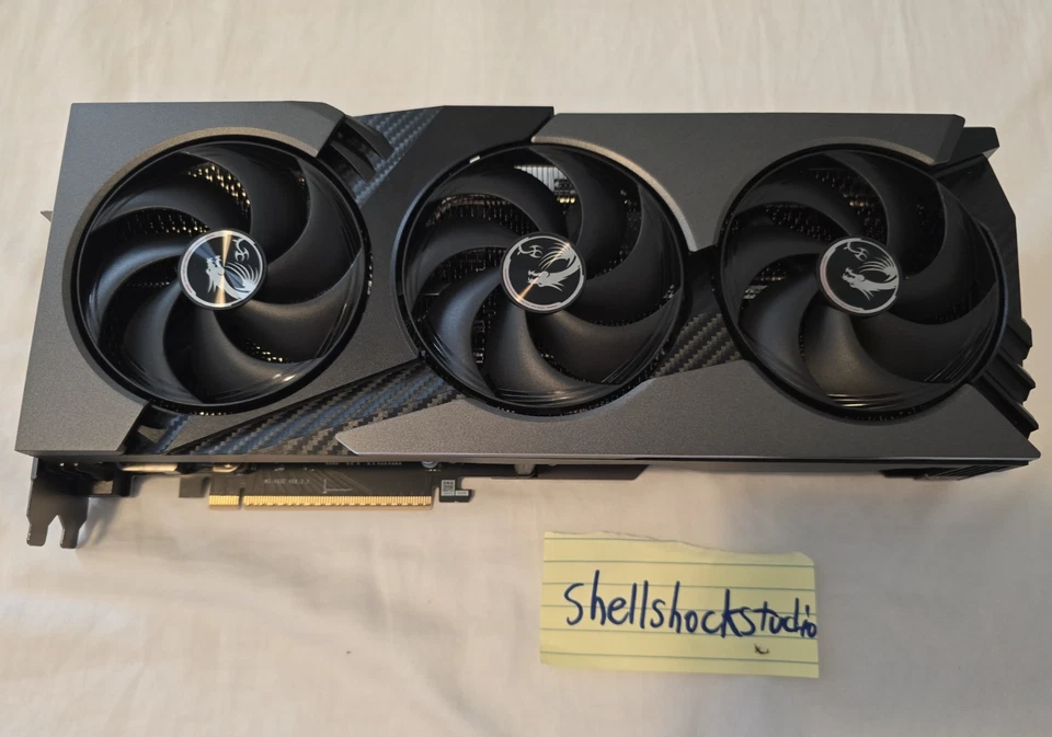 MSI RTX 5070 12GB VANGUARD SOC G5070-12VGS GPU (Serial Number Recorded) - Image 4 of 4