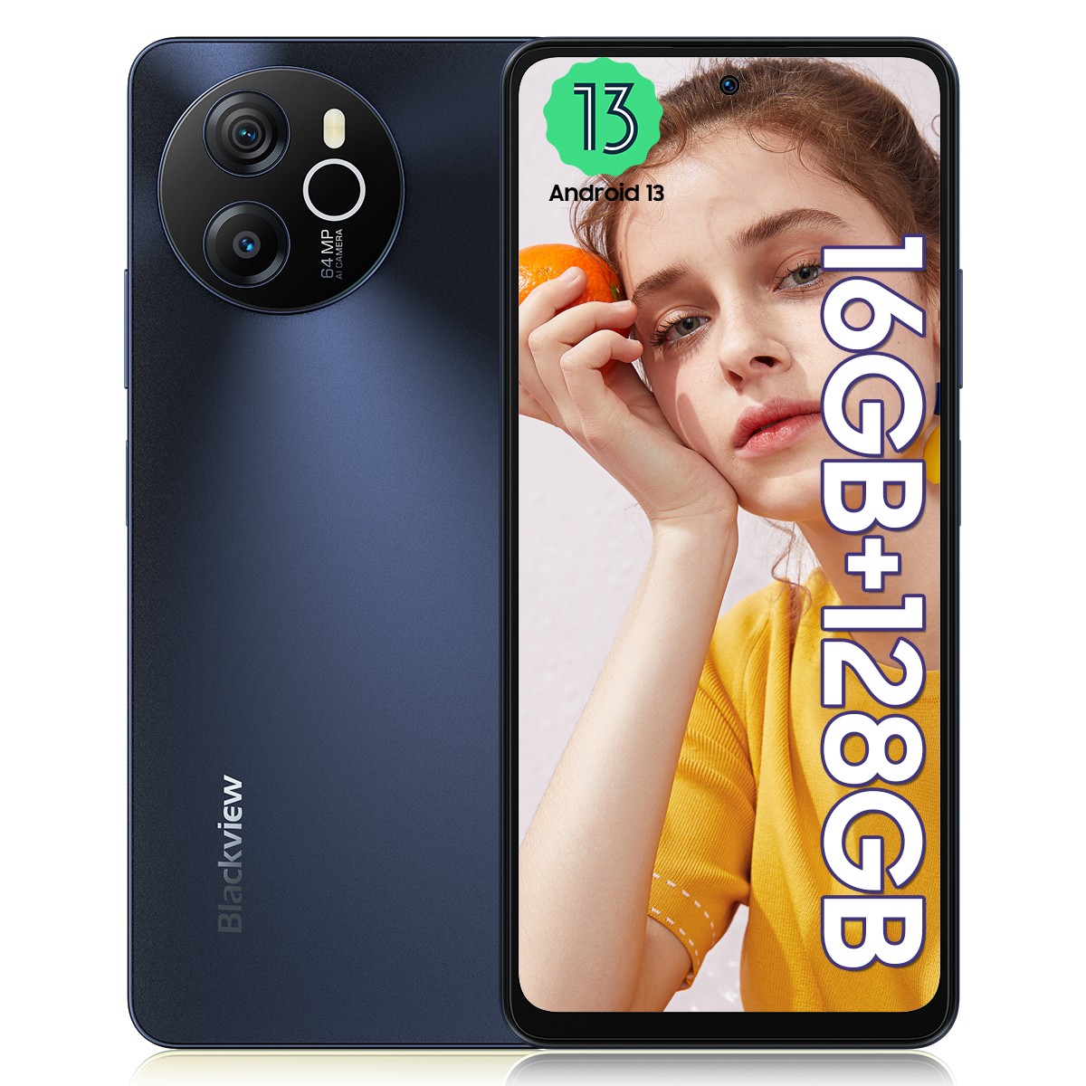 Blackview SHARK 8 Smartphone 16GB+128GB 6.78