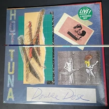 Hot Tuna Double Dose 1978 Blues Rock Grunt CYL2-2545. Sealed Cutout