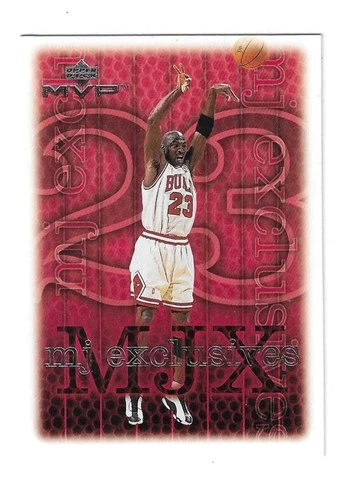 Michael Jordan 1999-00 Upper Deck MVP MJ Exclusives Card # 193