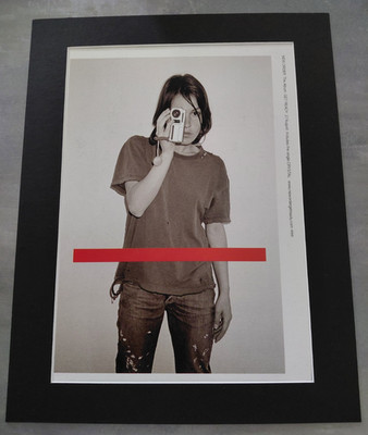 New Order Get Ready Promo Original Album Advert Mounted 14x11''