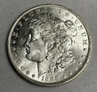 GEM BU 1888-O Morgan Silver Dollar, U.S. $1 Coin Mint State Uncirculated MS