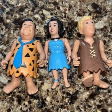 Fred Flintstone Barney Ruble Figures -1993 Flintstones Movie