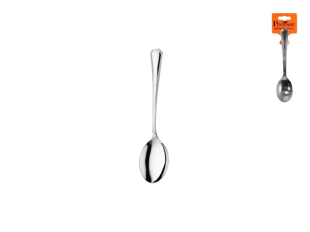 Pack Of 6 Moka Inox Spoons America Gray Pinti Inox