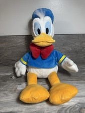 Donald Duck Stuffed Animal Disney Store Plush Authentic Original 17" Toy doll