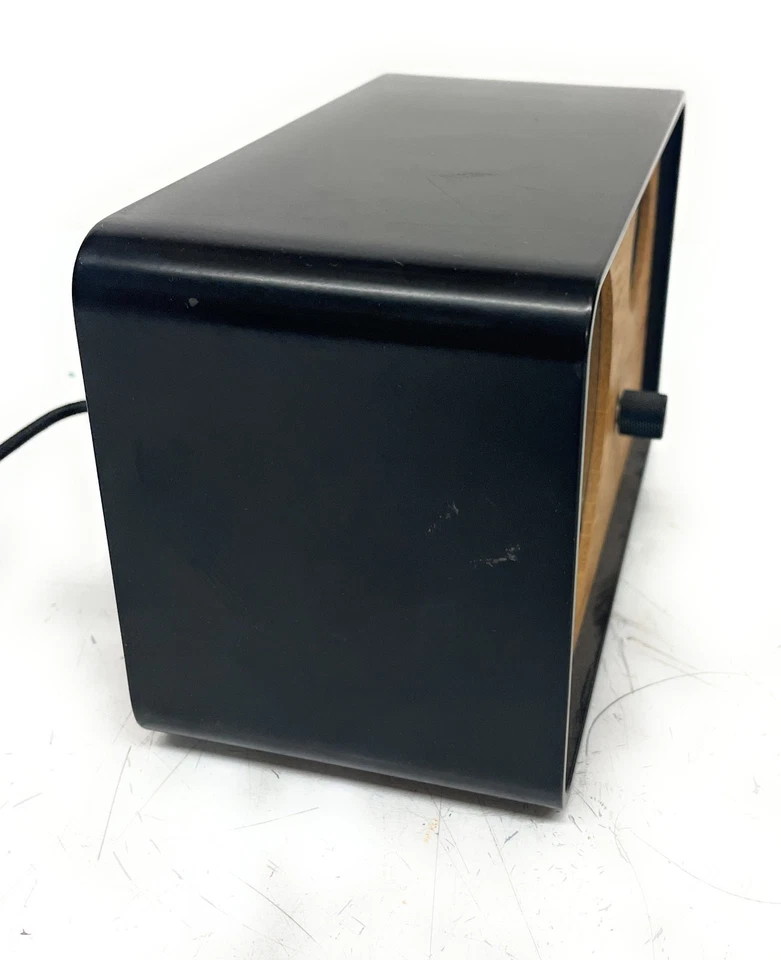 OneClock Minimalist Bedroom Analog Waking Alarm Clock, Black Oak - Image 4 of 4