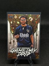 2026 Topps Series 1 Celebration - Julio Rodriguez #GD-5 Gameday Drip
