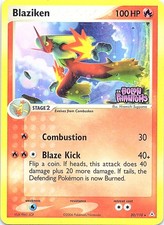 Blaziken 20/110 EX Holon Phantoms Stamped Reverse Holo Rare Pokemon Card MP on eBay