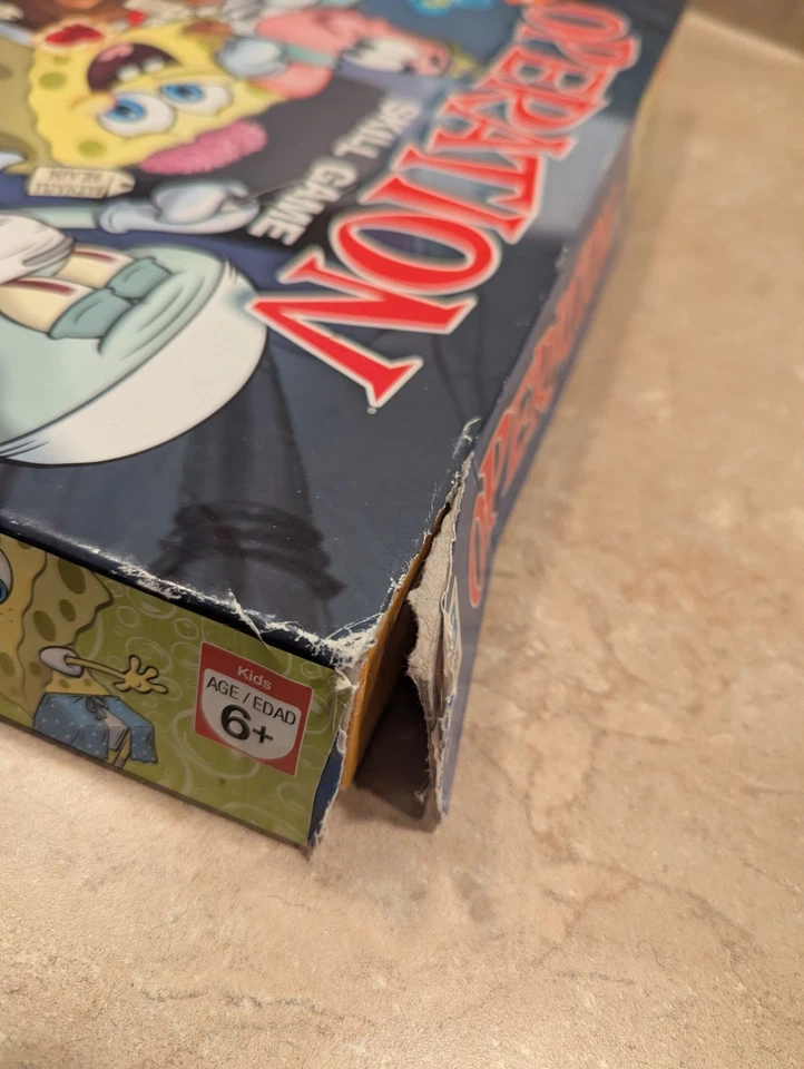 SpongeBob Squarepants Operation Skill Game 2007 - Missing Pieces  - Image 3 of 4