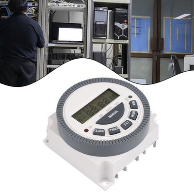 TM619 Programmierbare Zeitschaltuhr für 110240V Geräte mit LCD Display