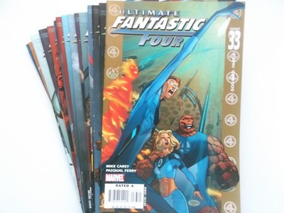 26 Stück ULTIMATE FANTASTIC FOUR Heft 33 - 57 + Annual Nr.2 US Marvel 2004 Zusta