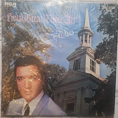 Vintage Promotion Elvis Presley- How Great Thou Art  AFL1-3758-RCA(Not For Sale)