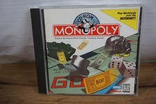 1995 Monopoly PC CD-ROM Game Hasbro Interactive Windows Vintage Complete