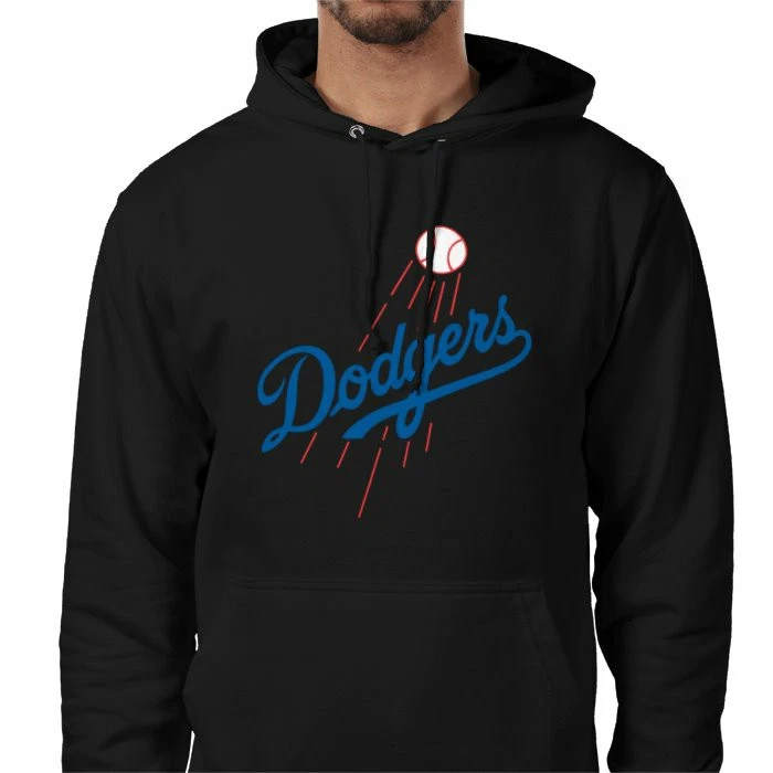 LA Dodgers Mlb Baseball Hoodie Black 🇬🇧 XS To 3XL