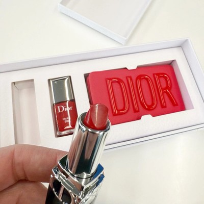 Parfums Christian Dior Rouge Dior Lip Gift Set - Luggage Tag