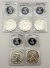 2021 - 1 oz American Silver Eagle BU - Lot of 5 - Type 2