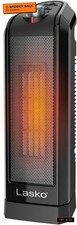 Oscillating Ceramic Tower Space Heater for Home with Overheat Protection, Adjust