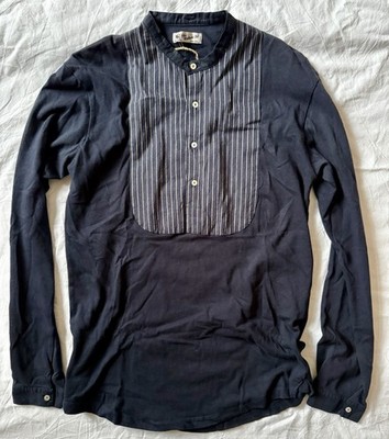 Pike Brothers Hauler Shirt 1905 LARGE Hickory Striped Wabash Top Zustand USED