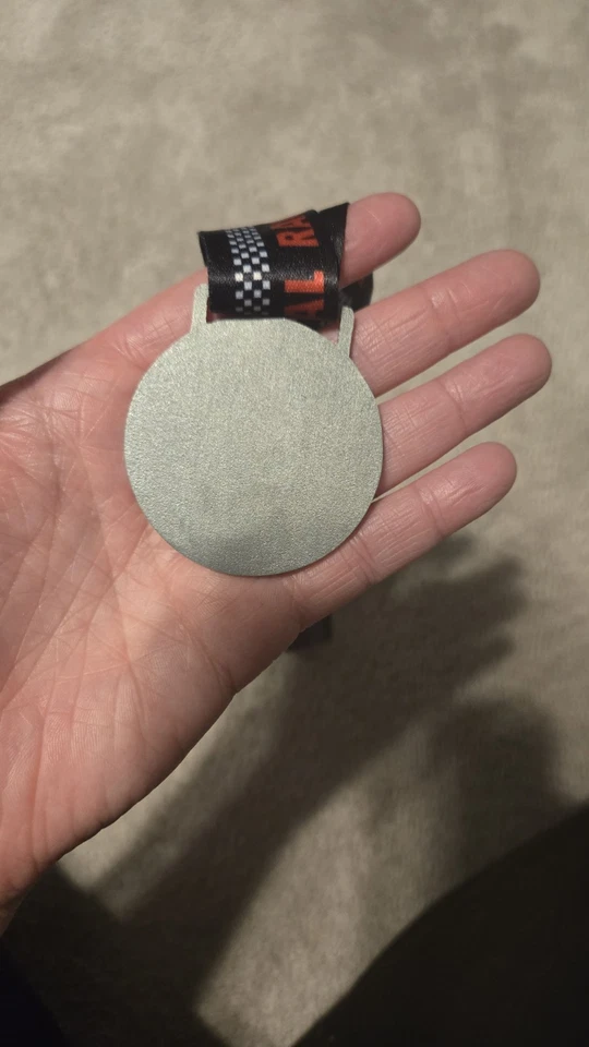 Official Marble World Cup Run Racer Medal Lanyard Car Racing Kids - Image 3 of 4