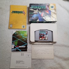 Star Fox 64 N64 CIB Player’s Choice Complete Tested Authentic