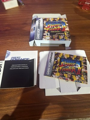 Super Street Fighter 2 Turbo Revival (Game Boy Advance GBA) Complete CIB