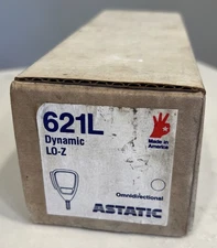 Astatic 621L Omnidirectional Dynamic Low Z Handheld Microphone New Open Box