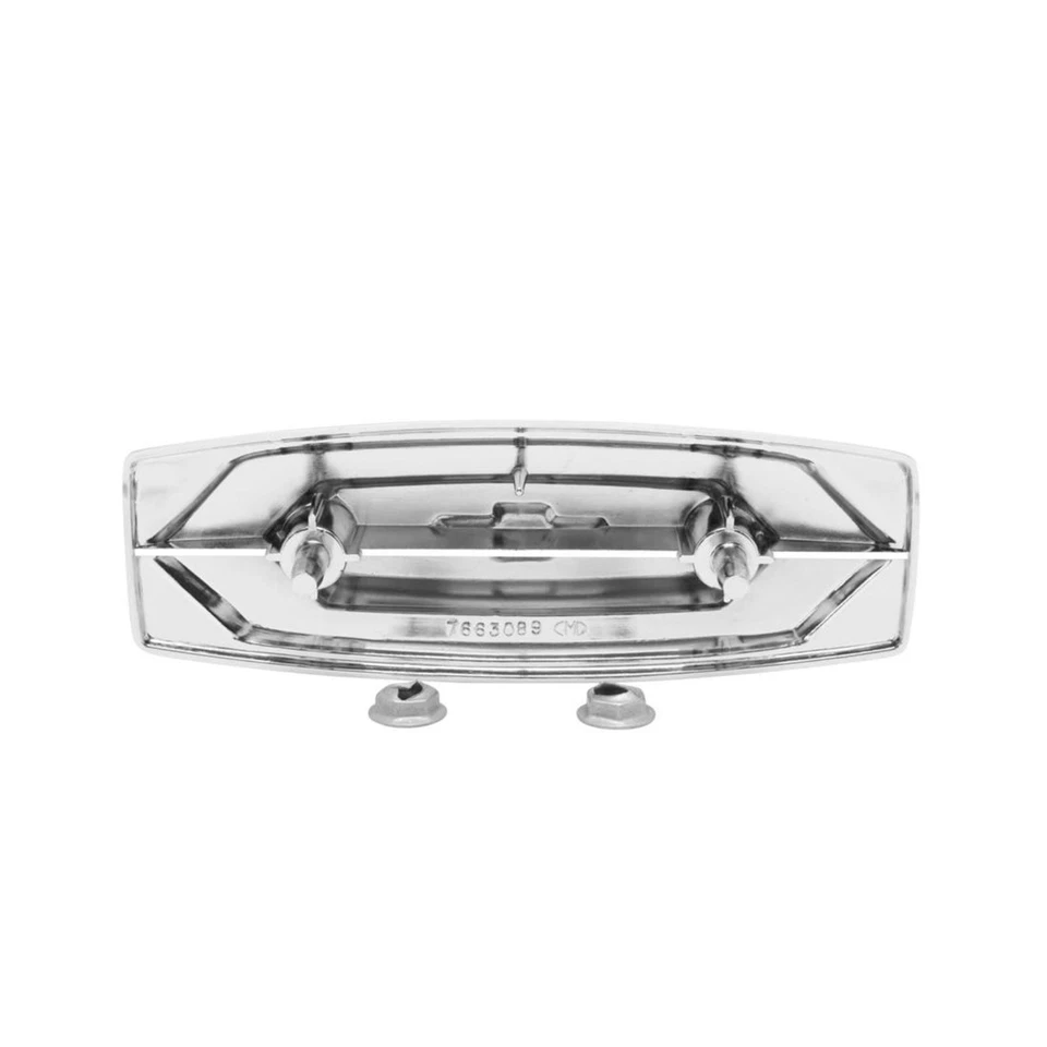 Piezas de moldura 4834 1967 para emblema de puerta trasera Chevrolet El Camino Foto 3 de 4