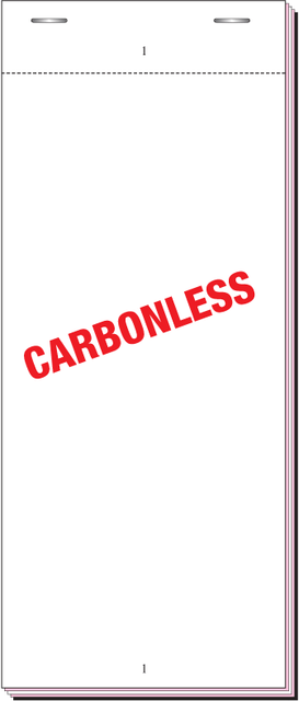 50 x triplicate carbonless waitress pads style 230 check order pad restaurant order pads