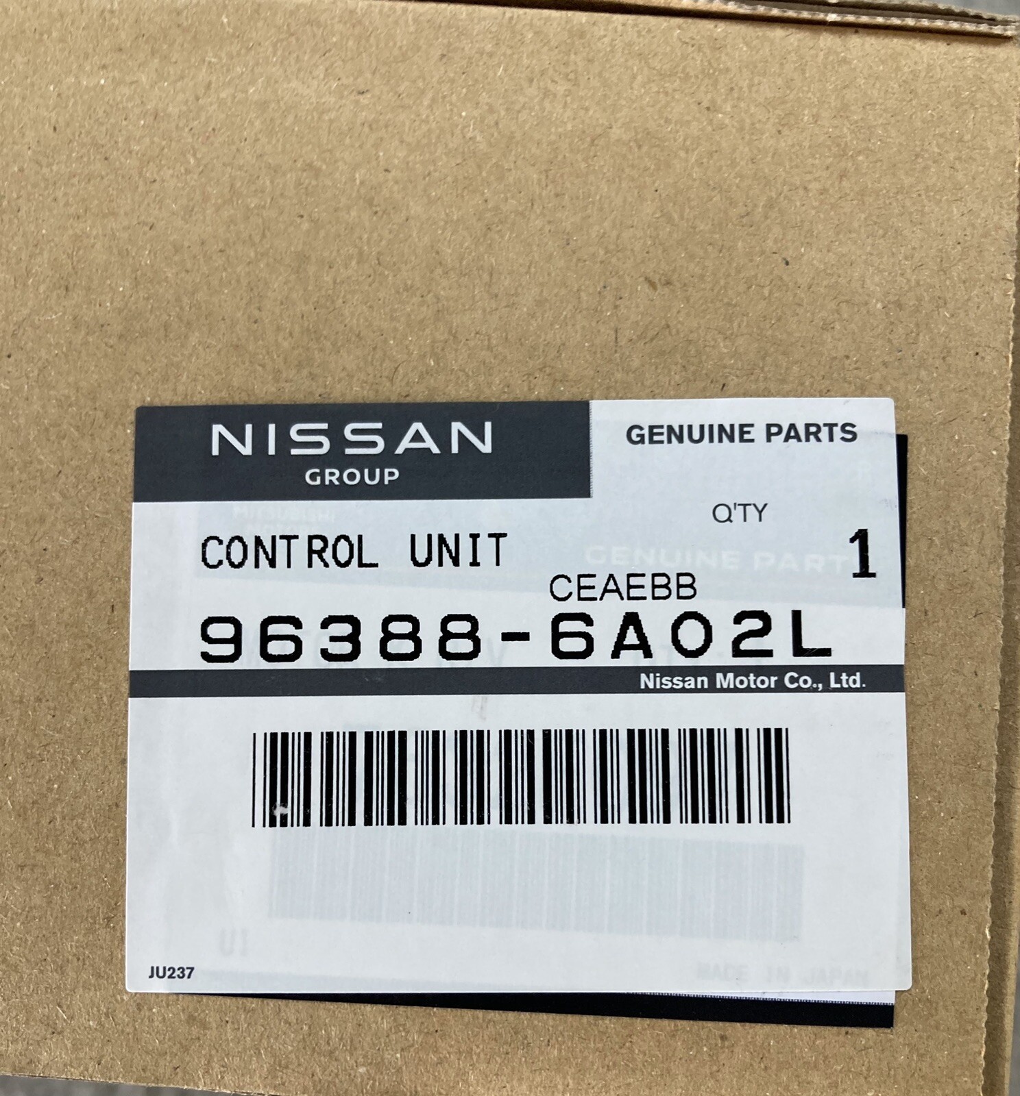 Control Unit Nissan 96388-6A02L Genuine Japan Made | eBay