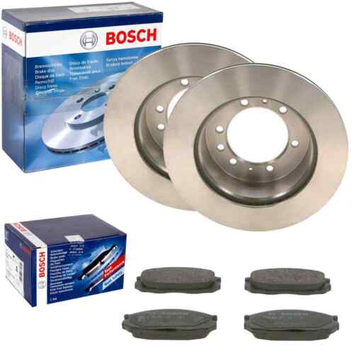 Bosch brake discs 316 mm + rear pads suitable for Nissan Patrol GR Y60 - Picture 1 of 11