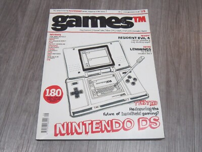 Games TM Magazine, issue 29 ,retro gaming ,Nintendo DS tested