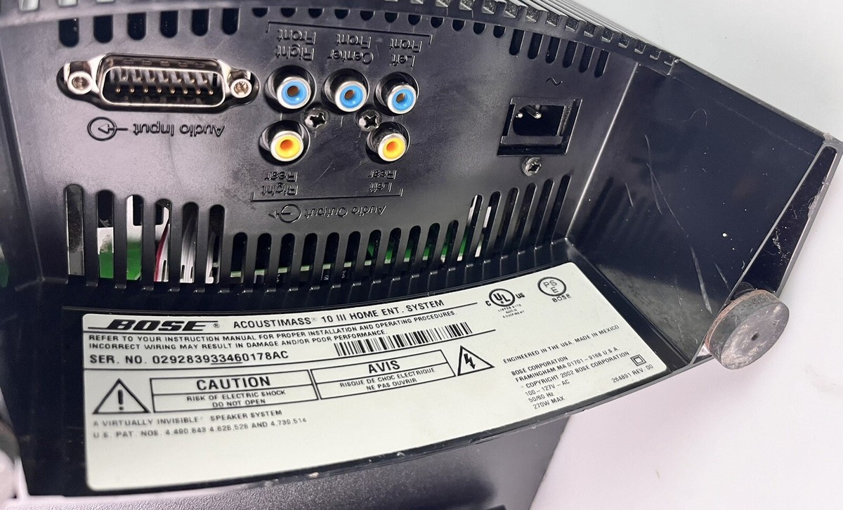 BOSE ACOUSTIMASS 10 SERIES III SUBWOOFER SPEAKER SUB | eBay