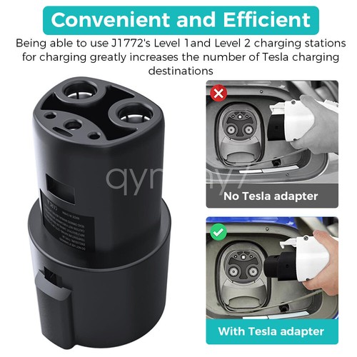 For J1772 to Tesla Charging Adapter 80A 250V AC For Model 3 X S Y SAE EV Charger - Picture 4 of 8