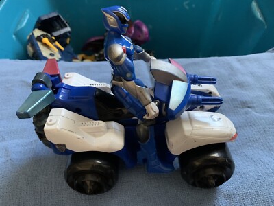 Power Rangers SPD Blue Delta Morph ATV Vehicle Bandai 2004
