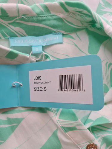 Melissa Odabash Lois Dress Size S Tropical Mint Print - Imagen 8 de 8