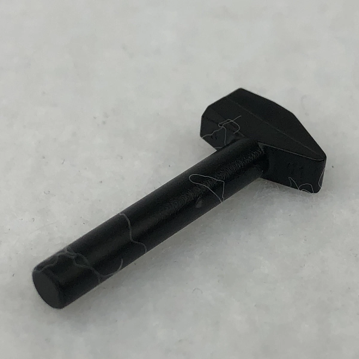 LEGO 4522 Black Minifigure, Utensil Tool Mallet / Hammer (x1)