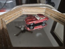VINTAGE Matchbox Lesney E Type Jaguar No. 32 Red Maroon Diecast MADE IN ENGLAND