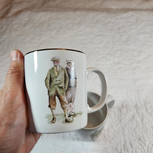 Coloroll English Golf Thema Kaffee Tee Tassen 2er Set - Bild 2 von 5