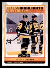 2021-22 O-Pee-Chee #594 Sidney Crosby