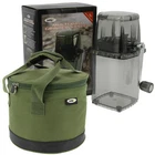NGT BOILIE BAIT CRUSHER GRINDER STSTEM FOR CARP FISHING BOILIES + BAIT BIN