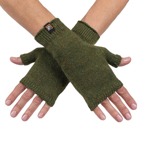 Alpaca Knit Fingerless Mittens - Super Soft Baby Alpaca - Made in the USA - Picture 39 of 80