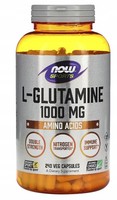Now Foods - L-GLUTAMIN 1000 Mg L-GLUTAMIN 240Kap