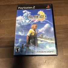Final Fantasy X (PlayStation 2, 2001) Squaresoft Square Enix PS2 Sony Complete