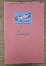 Vintage Oriental Show-You Recipes Chop-Suey Chow Mein Mandarin Chicken 1930s