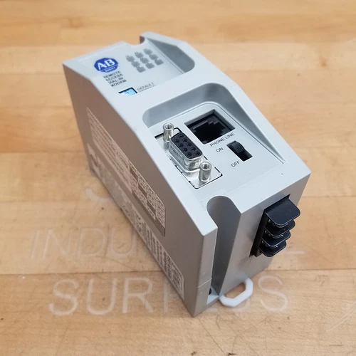 Allen Bradley 9300-RADM1 Series B Din Rail Mount Remote Access Dial In Modem