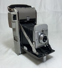Polaroid Land Camera Model 80 Vintage Folding with Flash, Bulbs and Orig. Case