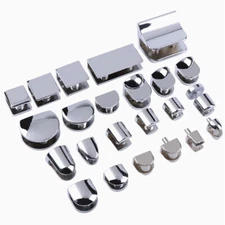 Glass Clip Spacer Glass Clip Clamp Glass Fixing Clamp Support Bracket Zinc Alloy