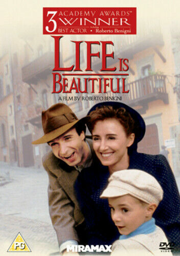 LIFE IS BEAUTIFUL - ROBERTO BENIGNI - NEW / SEALED DVD