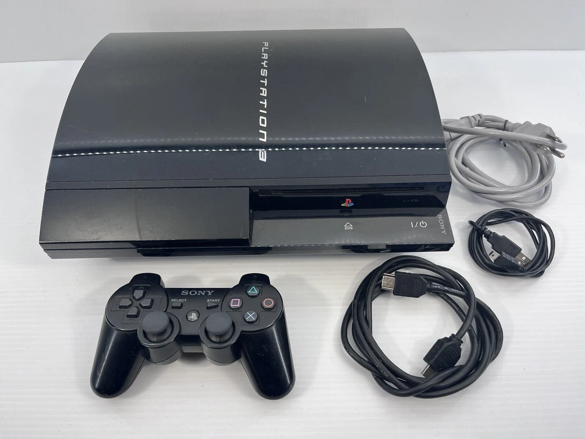 Sony PlayStation 3 PS3 20GB Fat Backwards Compatible CECHB00 JAPAN Console  -READ